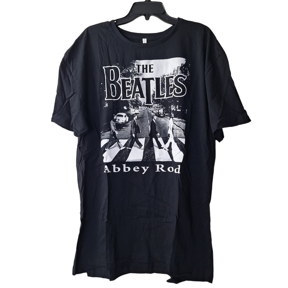 The Beatles‎ Black Abbey Road Graphic Tee Unisex Size 2XL